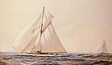 Montague Dawson A Yachting Competition painting